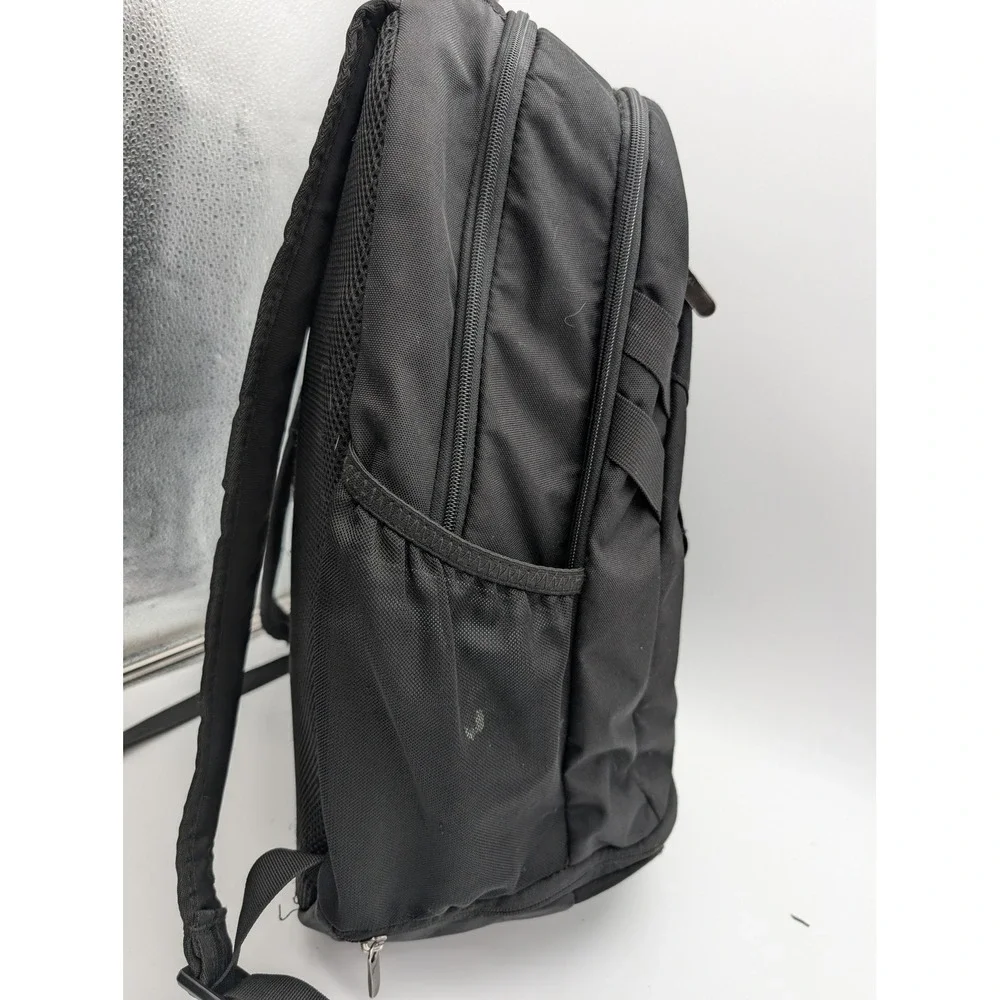 Under Armour Hustle 5.0 Backpack Black UA Storm Water Resistant Sport Bag